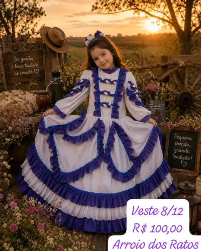 Vestido de prenda
