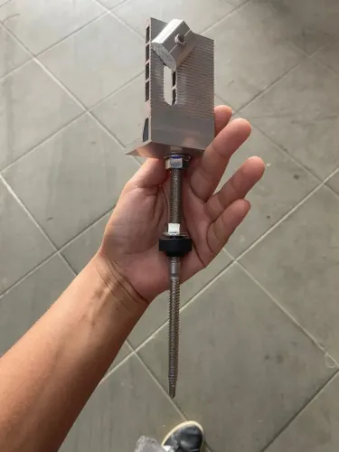PARAFUSO ESTRUTURAL FIXADOR PRISIONEIRO METALICO 250 COMPLETO