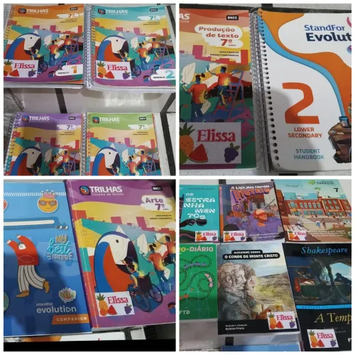 Kit / Coleção de livros Sistema de Ensino Trilhas 7° ano FTD
