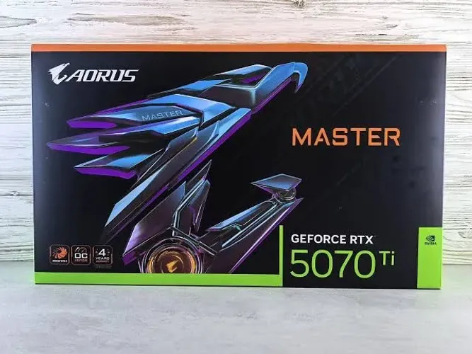 RTX 5070 TI AORUS MASTER (*ACEITO CELULARES, PLACAS DE VIDEOS*) NOVA 4 ANOS DE GARANTIA