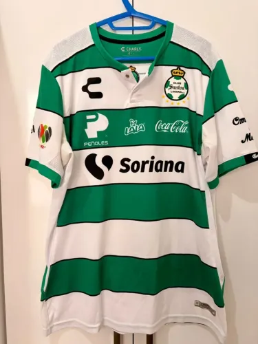 Camisa De Jogo Santos Laguna Do México, #21 Doria, G
