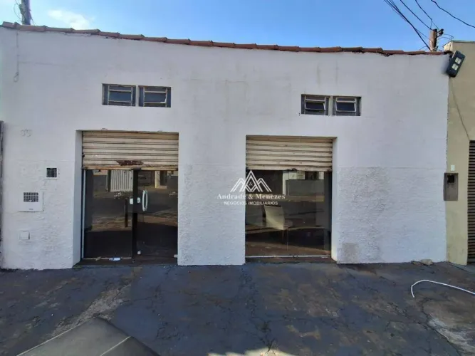 Salão para alugar, 40 m² por R$ 909,85/mês - Vila Monte Alegre - Ribeirão Preto/SP