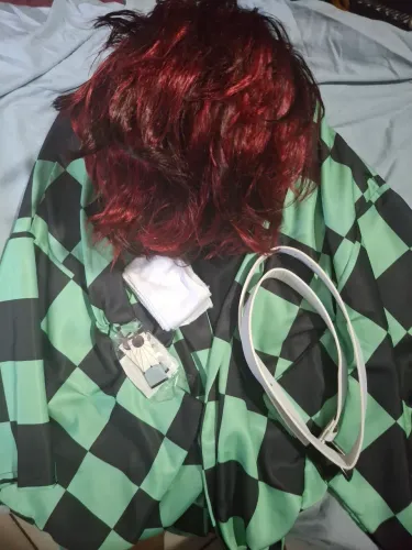 cosplay completo tanjiro kamado demon slayer