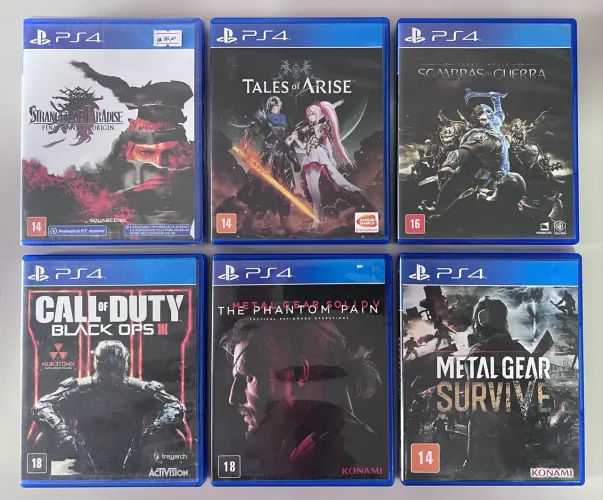 Jogos para PS4 e PS5