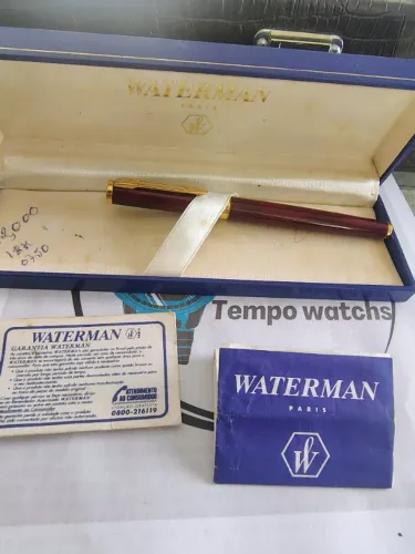 caneta tinteiro waterman paris