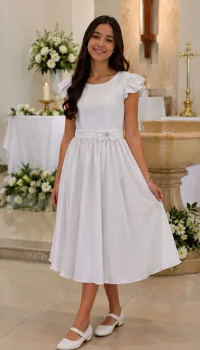 Vestido Branco tamanho 16