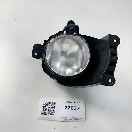 Farol Milha Direito Gm Onix  Prisma Cobalt  2016 2019 Água
