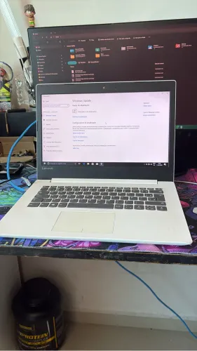 Notebook Lenovo i3 6gen revisado impecável branco