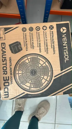 Exaustor 30 cm