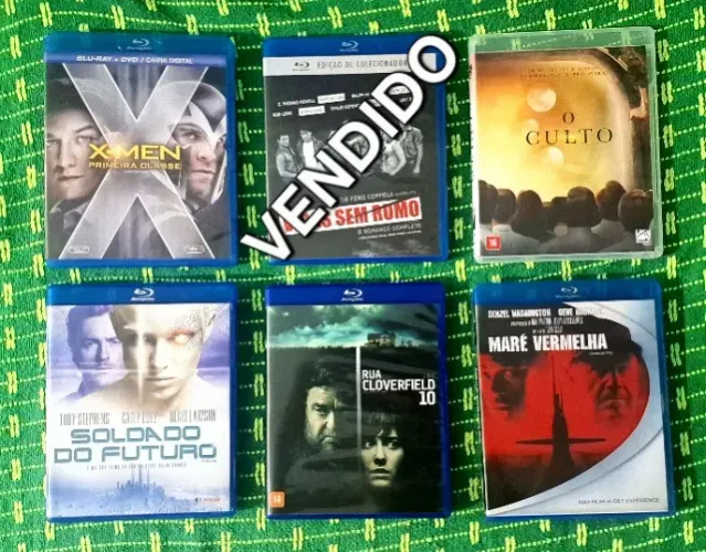 Blu-rays X-Men Primeira Classe, Rua Cloverfield 10, e Muito Mais.