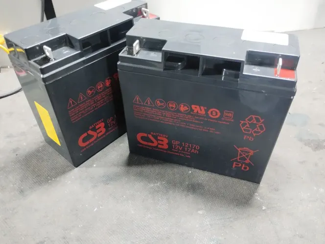 Bateria Nova CSB 12x17 para nobreak