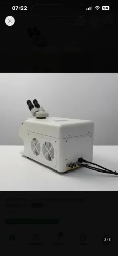 Máquina solda a laser para jóias
