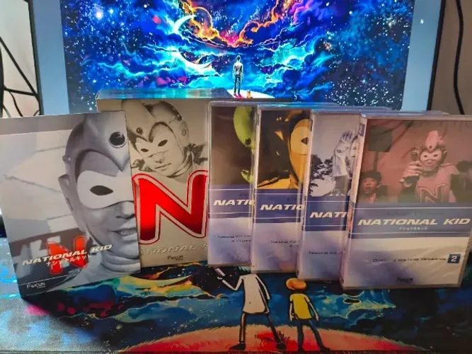 Dvd National Kid Novo Lacrado - Vol 01 - Box 04 Dvds - Originais Remasterizados
