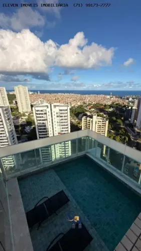 COBERTURA ALTO PADRÃO À VENDA NO HORTO: 3 SUÍTES, DUPLEX, PISCINA PRIVATIVA. 4 VAGAS, 355