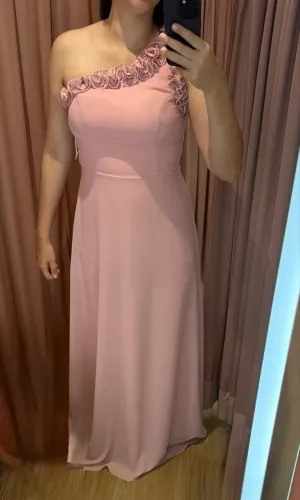 Vestido festa rose