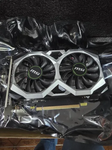 Placa de video msi nvidia ventus xs geforce 1650 gtxD6 4gb