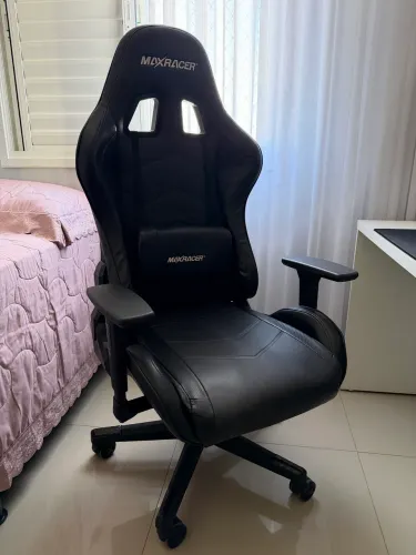 Cadeira Gamer MaxRacer Tactical Preta
