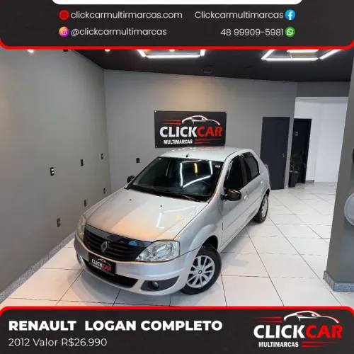 Renault Logan Authentique Hi-flex 1.0 16V 4P 2012