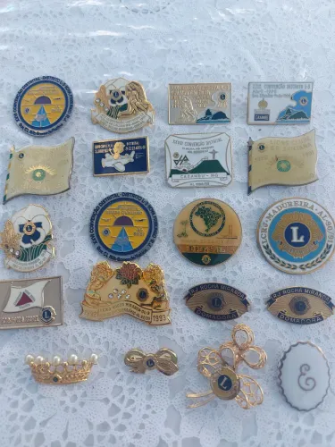 Broches Para Colecionadores Lions Clube do RJ