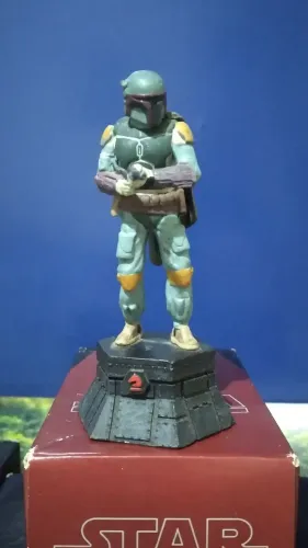 Lote Star Wars 5 Miniaturas Xadrez planeta diagostini