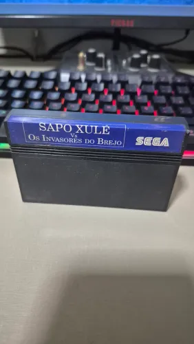 Cartucho Sapo Xule vs Os Invasores do Brejo - Master System