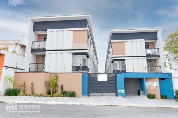 Sobrado em condomínio fechado com 2 dorms e 1 vaga à venda, 80 m² por R$ 430.000 - Vila Ré