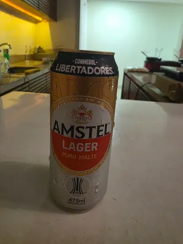 Latão 473ml amstel 3,50. 33 unidades