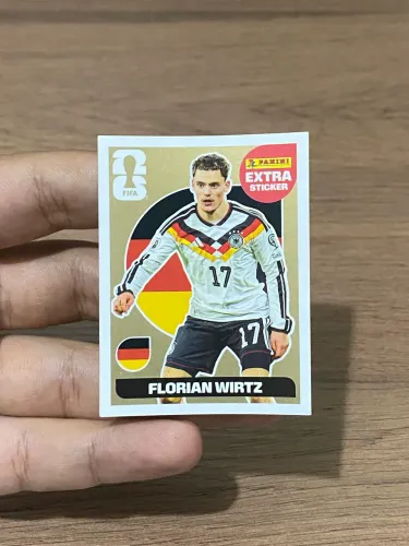 Figurinha Florian Wirtz Ouro - Copa do Mundo 2026
