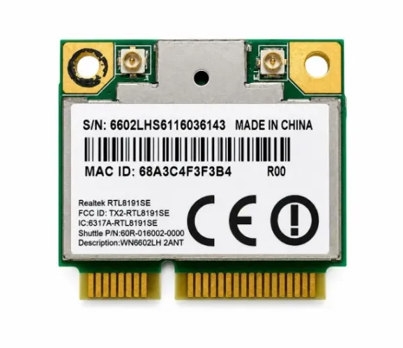 Placa de Rede WiFi Realtek RTL8191SE Half Mini PCIe Original