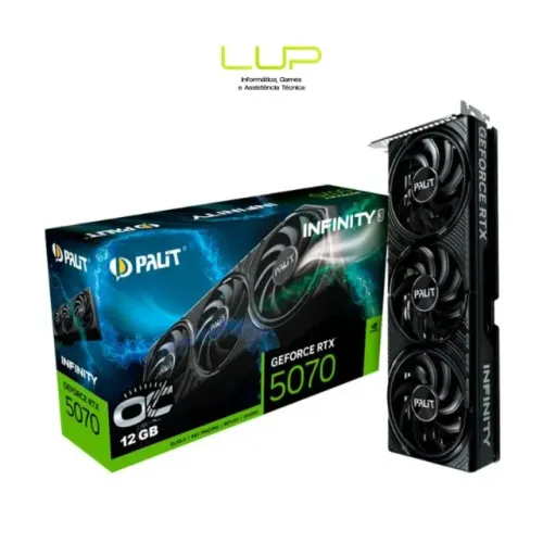 (LOJA FÍSICA) Placa de vídeo Gainward GeForce RTX 5070 Infinity 3 OC 12gb