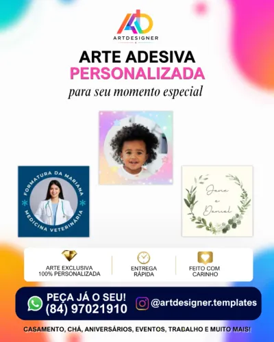 Arte Adesiva Personalizada