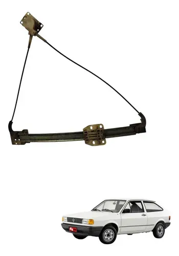 Máquina Vidro Dianteiro Direito Volkswagem Gol Quadrado 1993