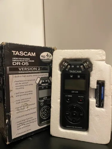 Gravador Tascam DR-05