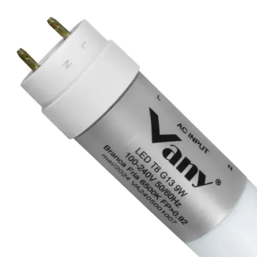 Lâmpada Tubular LED T8 Vany 1,20m - Econômica e Potente