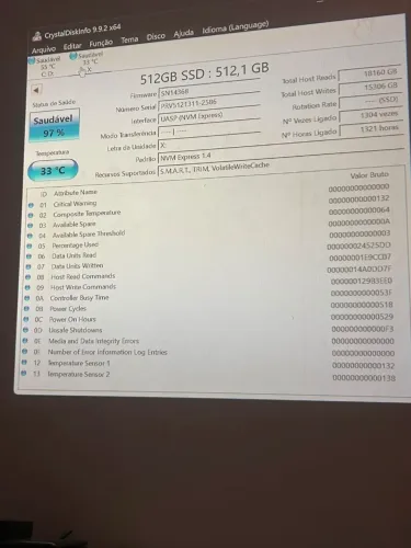SSD NVME Rover Pichau 512GB