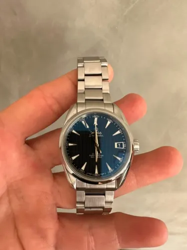 Relógio Omega Seamaster Aqua Terra 2020 Dial preto 39mm