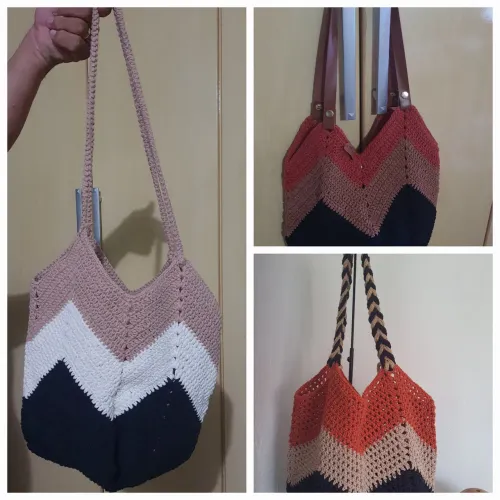 Bolsa crochê
