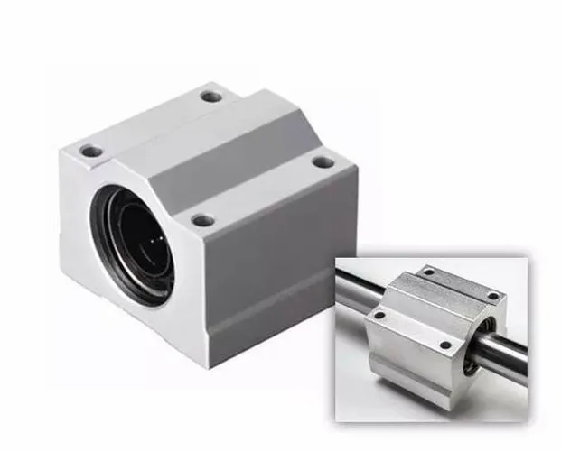 Pillow Block 8mm Com Rolamento Linear Sc8uu Cnc Arduino Automação Robotica COD-CP132 