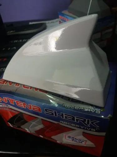 Cinza nova antena para teto tubarão