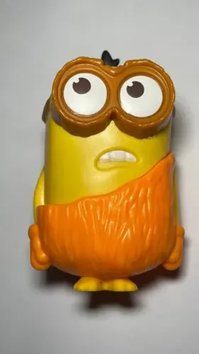 Minions - Minion Das Cavernas - Mc Lanche Feliz - Boneco Altura 8 Cm - miniatura