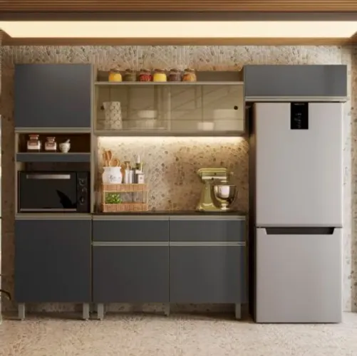 Cozinha 4 peças porto com balcão !! Tt4417m