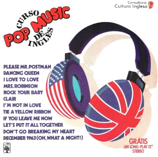 Coleção curso de inglês Pop Music em 1 DVD por 60,00