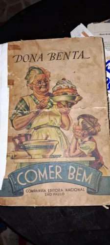 Culinária Raríssimo Livro DONA BENTA item de Colecionador