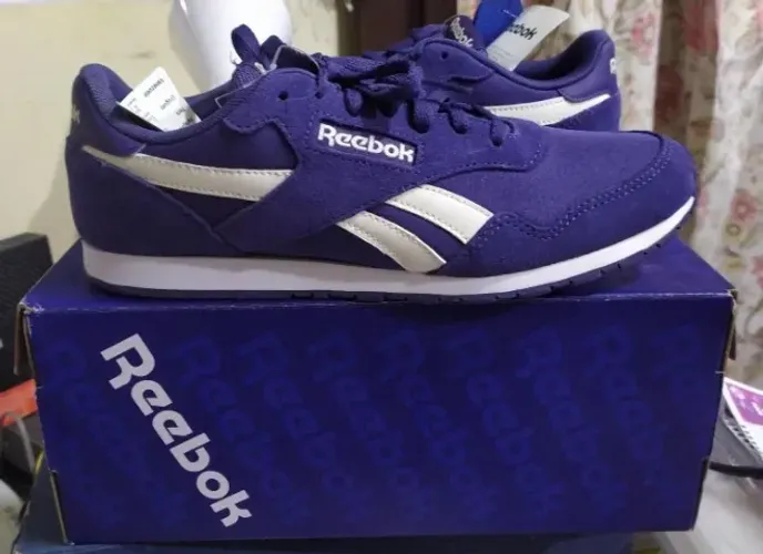 Tênis Reebok Royal Ultra Sl Feminino cor roxo/ branco Retrô tamanho 37 Novo Original!!