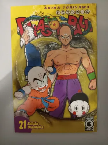Mangás Dragon Ball, edições 19, 20, 21, 22, 23 e 24, de Akira Toriyama