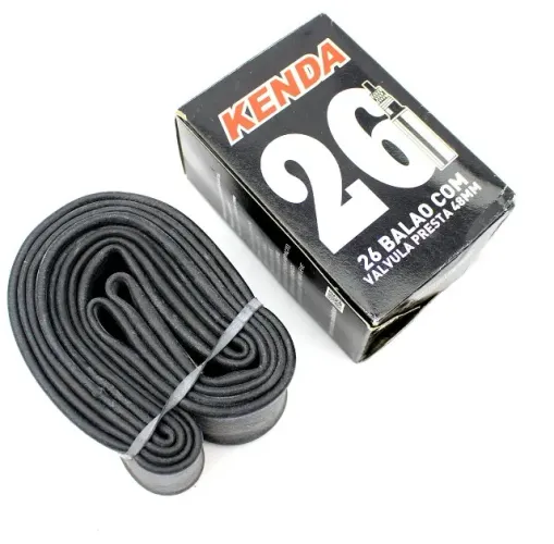 Câmara De Ar 26x1.90/2.125 Kenda Válvula Presta Bico Fino 48mm 23013