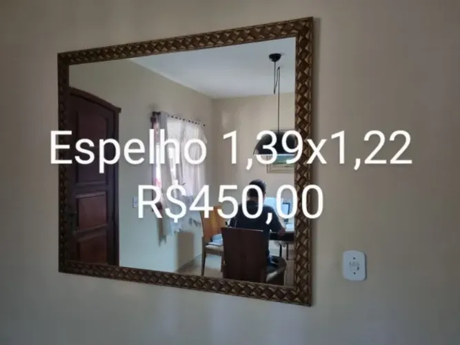 espelho decorativo semi novo    430,00
