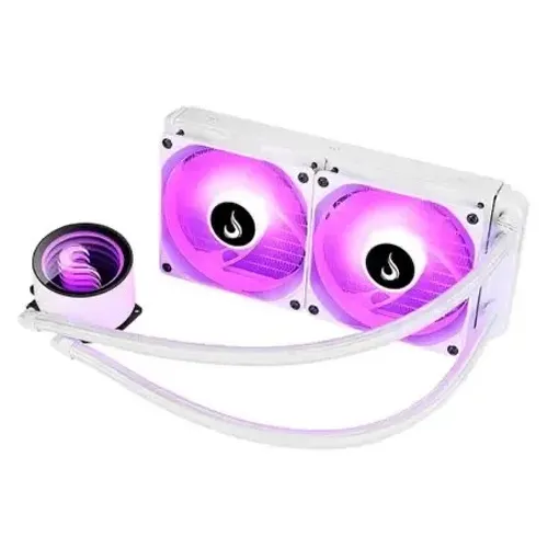Water Cooler Gamer Rise Mode Frost, RGB, Intel e AMD, 240mm, Branco - RM-WCZ-02-RGB