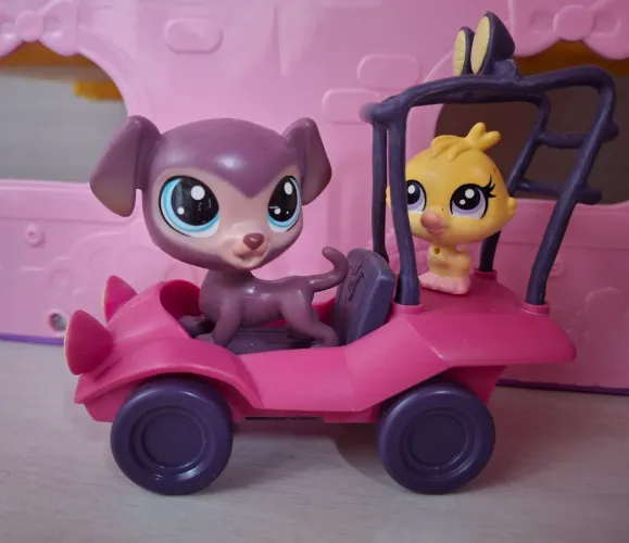 littlest pet shop playset cachorrinho 