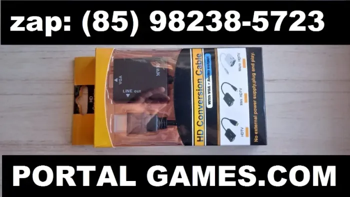 converso hdmi vga  para computador ou not boolk novo na caixa 